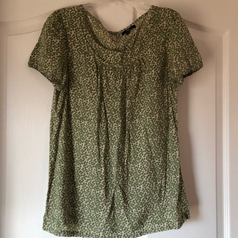 GAP floral blouse (S)